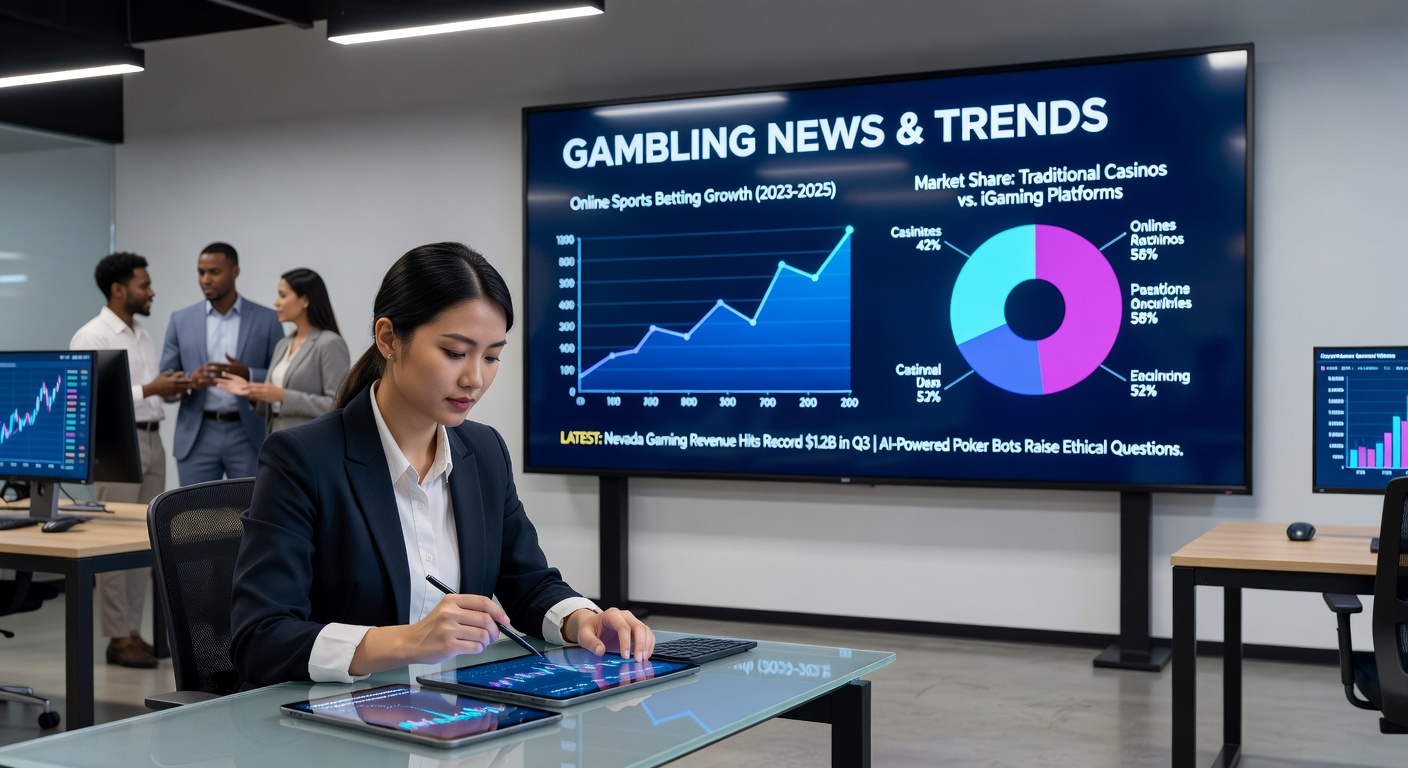 Digital charts showing explosive growth in prediction market trading volumes for sports events, with upward trending graphs and market data overlays